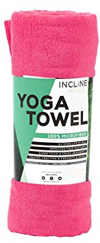 Incline Fit Steigung Passform Yoga Handtuch, Unisex, Yoga, Rose Bud, Einheitsgröße