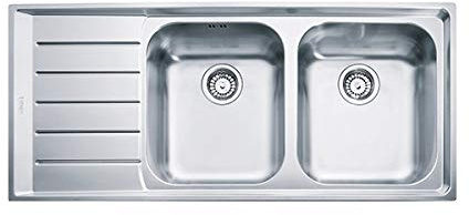 Franke Neptune Inox Satinado Fregadero Integrado Semifílico/filotop NEX 221