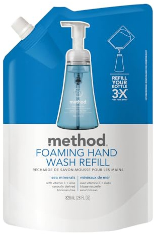 Foaming Hand Wash Refill, 710 ml, Pouch, Sea Minerals, Sold as 1 Each