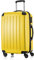 HAUPTSTADTKOFFER - Valigia Rigida Alex, TSA, Taglia 65 cm, 74 Litri, Colore Giallo