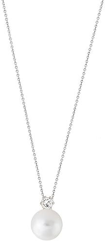 XENOX XS5260 Damen Collier Pearldreams Basic Sterling-Silber 925 Silber weiß synth. Perle 45 cm