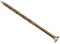 ForgeFast Elite Boîte de 100 vis à bois à faible couple passivé Jaune zinc 4 x 70 mm