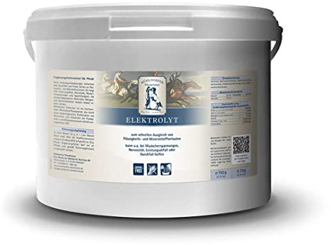Mühldorfer Elektrolyt - 3 kg - Zum Ausgleich von Elektrolytverlusten bei übermäßigem Schwitzen - Wirkt schnell - Ergänzungsfutter