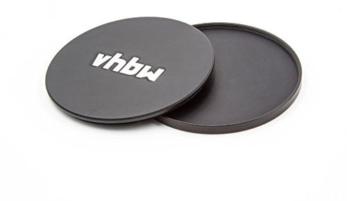 vhbw Set de couvercles objectifs en métal 72mm Noir pour Objectif de Sigma 18-35 mm F1.8 DC HSM Art