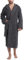 Ladeheid Herren Frottee Bademantel aus 100% Baumwolle LA40-101(Graphit (D07), M)