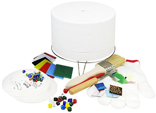 14pcs Tools in 1 Professional Microwave Kiln Kit for DIY Jewelry Glass Fusing
