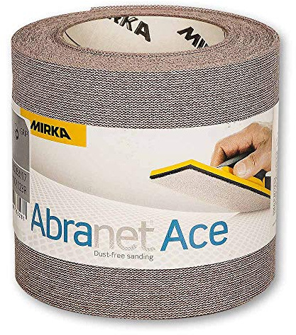 MIRKA AC5BY001183R Abranet ACE x 10 m Grip Rolle P180, 115 mm