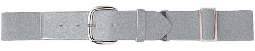 Augusta Sportswear Kids Elastic Baseball Belt, Silver Gray, One Size