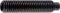 Gewindestift DIN 915 / ISO 4028, M 6x10, Stahl 45 H Werkstoff:Stahl 45 H d:M 6 l:10mm s:3,0mm