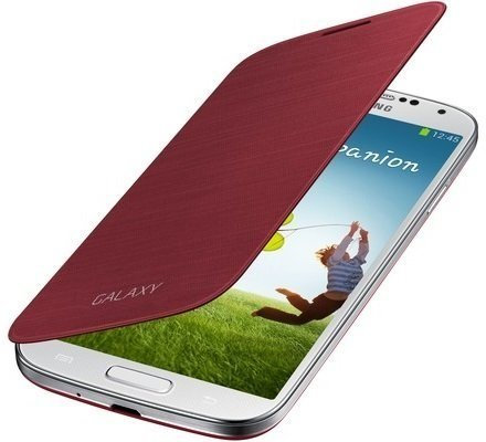 Itronik I9195 Flip Cover Schützende Display-Klappe für Samsung Galaxy S4 Mini rot