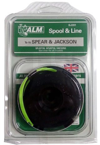 ALM Spool & Line SJ201 for Big Bear, Challenge Xtreme, Einhell, Homebase, LandXscape, Sovereign, Spear & Jackson (See description for models)