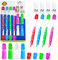 PenVinoo 360 ° Dog Toothbrush Pet Toothbrush 360 ° Finger Toothbrush Medium and Large Dogs