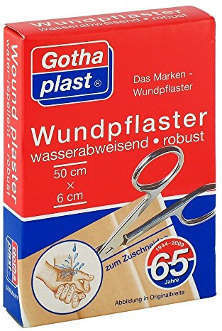 Gothaplast Wundpfl.Robust 6x50 cm Wasserabweis.
