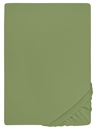 biberna Jersey-Elastic-Spannbetttuch 0077866 (Matratzenhöhe max. 25 cm) 1x 120x200 cm - 130x220 cm, fichte