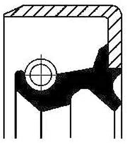 CORTECO 19016590B Wellendichtring, Differential