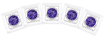 Yogurt Starter Cultures - Freeze-Dried Culture Sachets for Balkan Style Plain Yogurt (Pack of 5 sachets)