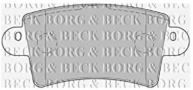 Borg & Beck BBP1773 Rear Brake Pads To Fit Renault Master 01- Movano