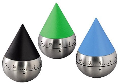 Xavax Küchentimer Enano, Metall, Noir, Bleu, Vert, One Size
