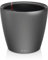 Lechuza Self Watering Plant Pot CLASSICO 50 LS Garden Flower Indoor and Outdoor Plastic Planter with Drainage Hole D50 H47 cm Charcoal Metallic