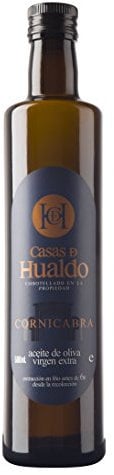 Aceite De Oliva Virgen Extra Elaborado Con Aceitunas De Producción Propia 100% : Cornicabra. Botella De Cristal Opaco Casas Hualdo De 500Ml