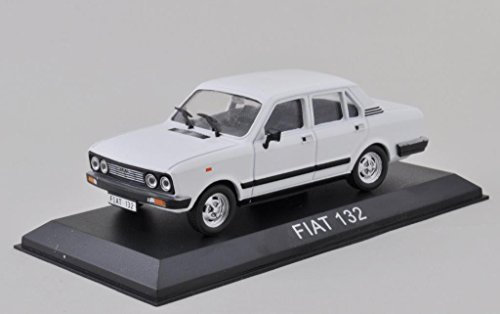 DieCast Modellauto 1:43 Agostini FIAT 132 weiß
