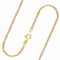 EDELIND Goldkette, Singapurkette Gelbgold 585/14 K, Länge 50 cm, Breite 1.4 mm, Gewicht ca. 1.8 g., NEU