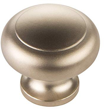 SOTECH Möbelknopf Knopfgriff K-03 Edelstahloptik matt Ø 32 mm