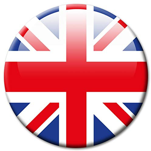 Kühlschrankmagnet Flagge UK United Kingdom Magnet Länder Flaggen Reise Souvenir Union Jack für Kühlschrank stark groß 50 mm