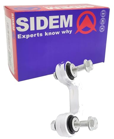SIDEM 37063 Stange/Strebe, Stabilisator | Kompatibel mit: AUDI A4 B6, A4 B6 Avant, A4 B6 Cabriolet, A4 B7, A4 B7 Avant, A4 B7 Cabriolet, SEAT EXEO, EXEO ST
