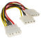 Interne PC 4 Broches Alimentation Diviseur 2 Voies câble LP4 Molex 1 vers 2 Cordon 15 cm [2 Way]