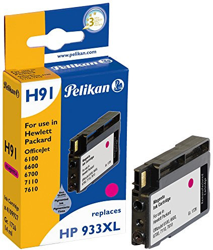 Pelikan Druckerpatrone H91 ersetzt HP CN055AE, Magenta