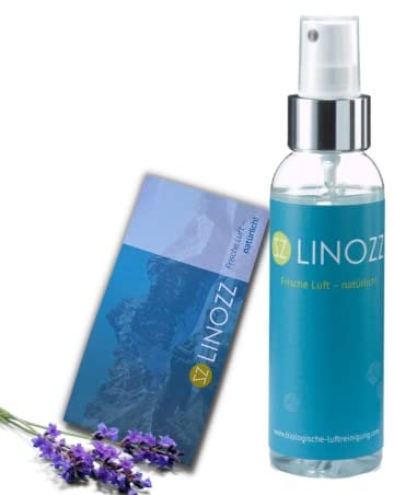 100ml LINOZZ Home Geruchsneutralisierer. Als Textilerfrischer, Schuhdeo und Geruchsentferner für die Wohnung. Wellness Raumspray. Mild & Vegan.