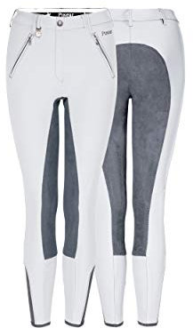 Pikeur Damen Reithose Lantana in weiß/hellgrau, Größe:44