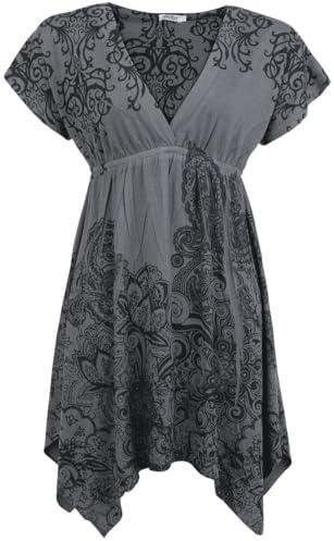 INNOCENT Smock Frauen Kurzes Kleid grau