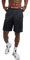 Champion Herren Shorts Lange Netz-shorts mit Taschen, Schwarz, M