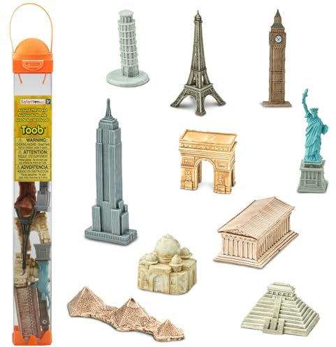 Safari SF679604 Toobs Welt-Miniatur-Set, Mehrfarbig/Meereswellen (Ocean Tides)