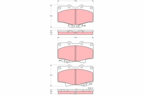 TRW GDB3383 Bremsbelag