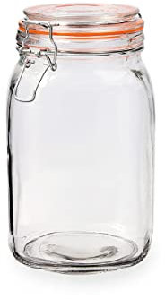 Quid New Canette Tarro Hermético Vidrio 1,5l Sodo Reciclable