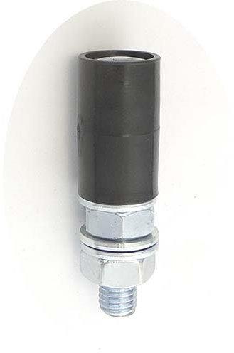 Zabi Roulettes de guidage en nylon pour portail coulissant Ø 20 mm avec vis de montage