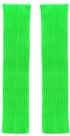 Bodhi2000® Damen Winter-Beinstulpen, kniehoch, gestrickt Gr. Einheitsgröße, grün