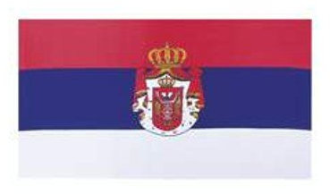 Flagge Fahne Serbien Wappen 90x150cm