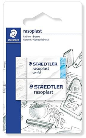 STAEDTLER Rasoplast 526 B Bleistiftradierer – 2er Blister