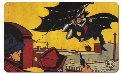 Logoshirt® DC Comics I Batman I Gangsters I Frühstücksbrettchen I Schneidebrett I 23x14cm I spülmaschinenfest & hitzebeständig I Lizenziertes Originaldesign