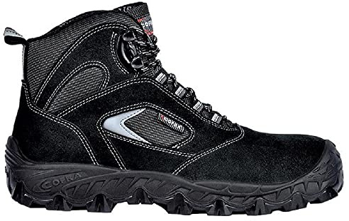 Cofra FW200-000.W45 NEW EGEO S1 P SRC - Stivali di sicurezza, colore: nero, taglia 45