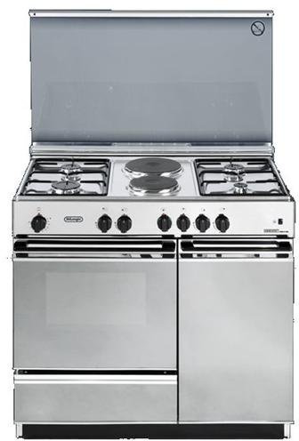 De Longhi Cucina a gas 4 Fuochi 2 Piastre Forno elettrico grill SEX 8542