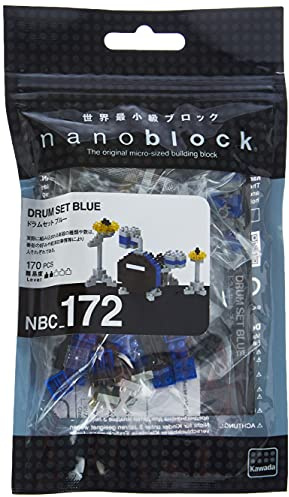 nanoblock NAN-NBC172 Drum Kit Toy, Multicolor