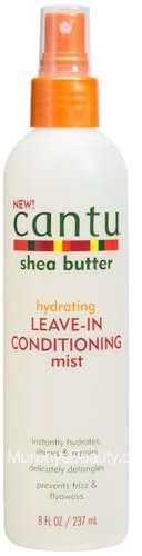 Cantu Shea Butter Hydrating Leave-In Conditioning Mist, 237 ml