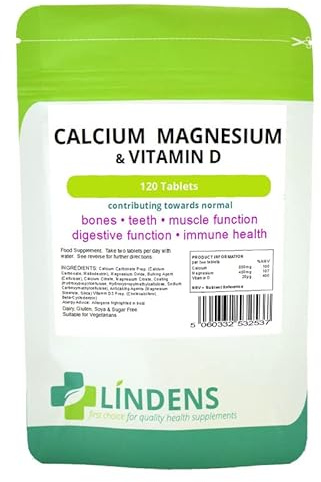 Calcium Magnesium & Vitamin D TRIPLE PACK 360 Tablets Quality Supplement