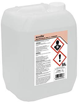 Eurolite Smoke Fluid -C- Standard 5 Liter | Nebelfluid für Nebelmaschinen | Mittlere Dichte und lange Standzeit | Made in Germany | Geruchsneutral auf Wasserbasis | Biologisch abbaubar