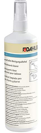 Dahle 95135 Reinigungsalkohol für Flip-Charts und Wandtafeln (Sprayflasche 250 ml)